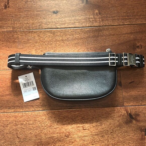 Kate Spade Pebbled Leather  Black Belt Bag - Picture 4 of 11